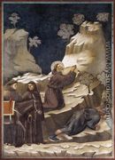 Legend of St Francis- 14. Miracle of the Spring 1297-1300 - Giotto Di Bondone