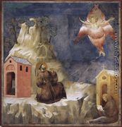 Legend of St Francis- 19. Stigmatization of St Francis 1297-1300 - Giotto Di Bondone