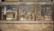 Legend of St Francis- Scenes Nos. 1-3 1297-99 - Giotto Di Bondone