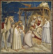 No. 18 Scenes from the Life of Christ- 2. Adoration of the Magi 1304-06 - Giotto Di Bondone