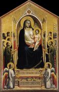 Ognissanti Madonna (Madonna in Maesta) c. 1310 - Giotto Di Bondone