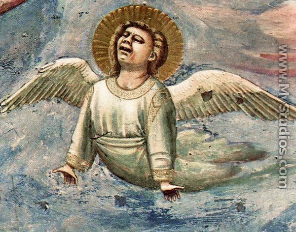 Scenes from the Life of Christ- 20. Lamentation (detail 2) 1304-06 - Giotto Di Bondone