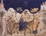 The Flight into Egypt 1310s - Giotto Di Bondone