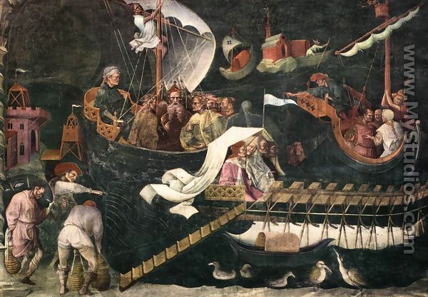 The Return of the Magi c. 1410 - Giovanni Da Modena