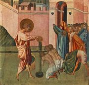 St Ansanus Baptizing 1440s - Giovanni di Paolo