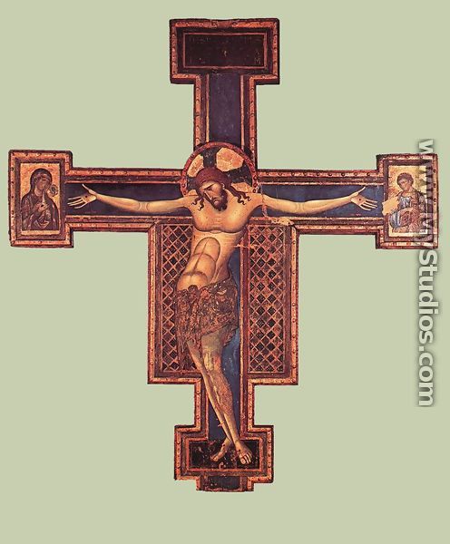 Crucifix (1) 1240s - Giunta Pisano