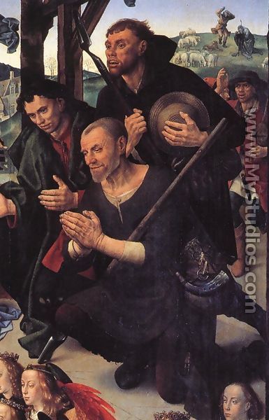 The Adoration of the Shepherds (detail 9) 1476-79 - Hugo Van Der Goes