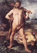 Hercules and Cacus 1613 - Hendrick Goltzius