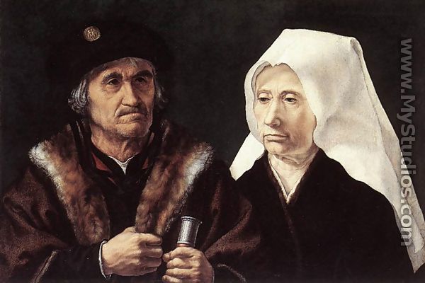 An Elderly Couple 1510-28 - Jan (Mabuse) Gossaert