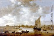 View of Leiden from the Northeast 1650 - Jan van Goyen