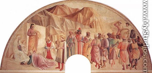 Adoration of the Magi 1440-41 - Benozzo di Lese di Sandro Gozzoli