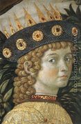 Procession of the Youngest King (detail 5) 1459-60 - Benozzo di Lese di Sandro Gozzoli