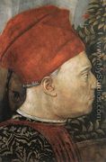 Procession of the Youngest King (detail 8) 1459-60 - Benozzo di Lese di Sandro Gozzoli
