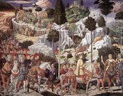 Procession of the Youngest King (east wall) 1459-60 - Benozzo di Lese di Sandro Gozzoli
