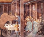 Scenes from the Life of St Francis (Scene 8, south wall) 1452 - Benozzo di Lese di Sandro Gozzoli