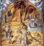 Scenes from the Life of St Francis (Scene 11, south wall) 1452 - Benozzo di Lese di Sandro Gozzoli