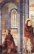 St Augustine Leaving his Mother (scene 3, east wall) 1464-65 - Benozzo di Lese di Sandro Gozzoli
