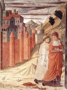 The Departure of St Jerome from Antioch 1452 - Benozzo di Lese di Sandro Gozzoli