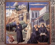 The Parable of the Holy Trinity (scene 12, south wall) 1464-65 - Benozzo di Lese di Sandro Gozzoli