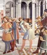 The School of Tagaste (detail) 1464-65 - Benozzo di Lese di Sandro Gozzoli