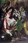 Adoration of the Shepherds (detail) 1596-1600 - El Greco (Domenikos Theotokopoulos)