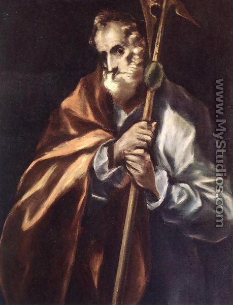 Apostle St Thaddeus (Jude) 1610-14 - El Greco (Domenikos Theotokopoulos)