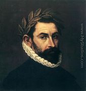Poet Ercilla y Zuniga 1590s - El Greco (Domenikos Theotokopoulos)