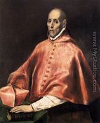 Portrait of Cardinal Tavera 1608-14 - El Greco (Domenikos Theotokopoulos)