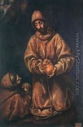 St Francis and Brother Rufus 1600-06 - El Greco (Domenikos Theotokopoulos)