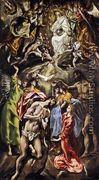 The Baptism of Christ 1608-28 - El Greco (Domenikos Theotokopoulos)