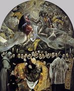 The Burial of the Count of Orgaz 1586-88 - El Greco (Domenikos Theotokopoulos)