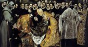 The Burial of the Count of Orgaz (detail 1) 1586-88 - El Greco (Domenikos Theotokopoulos)