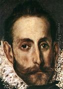 The Burial of the Count of Orgaz (detail 7) 1586-88 - El Greco (Domenikos Theotokopoulos)