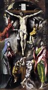 The Crucifixion 1596-1600 - El Greco (Domenikos Theotokopoulos)