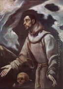 The Ecstasy of St Francis c. 1580 - El Greco (Domenikos Theotokopoulos)