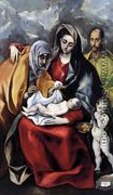The Holy Family 1586-88 - El Greco (Domenikos Theotokopoulos)