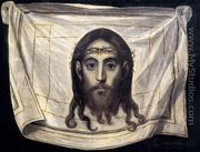The Veil of St Veronica 1580-82 - El Greco (Domenikos Theotokopoulos)