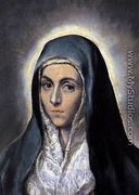 The Virgin Mary 1594-1604 - El Greco (Domenikos Theotokopoulos)