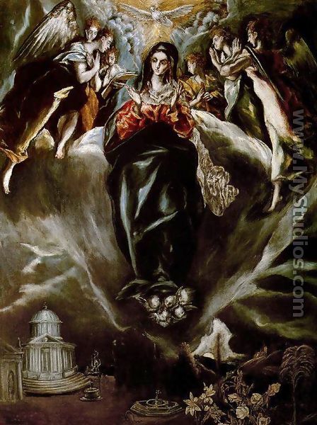 The Virgin of the Immaculate Conception 1605-10 - El Greco (Domenikos Theotokopoulos)