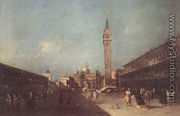 Piazza San Marco  1760s - Francesco Guardi