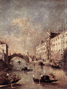 Rio dei Mendicanti  1780s - Francesco Guardi
