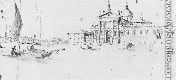 San Giorgio Maggiore 1775-80 - Francesco Guardi