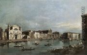 The Grand Canal with Santa Lucia and the Scalzi  1780s - Francesco Guardi