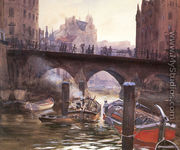 Canal Scene - Bernhard Gutmann