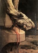 The Crucifixion (detail 5) c. 1515 - Matthias Grunewald (Mathis Gothardt)