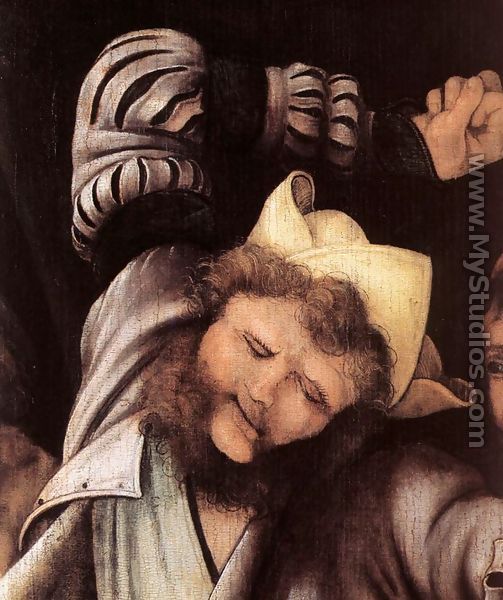 The Mocking of Christ (detail 1) 1503 - Matthias Grunewald (Mathis Gothardt)