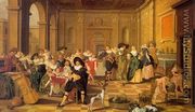 Banquet Scene in a Renaissance Hall 1628 - Dirck Hals
