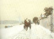 Along the Seine, Winter 1887 - Childe Hassam
