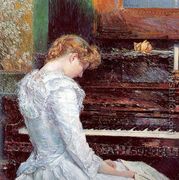 The Sonata 1893 - Childe Hassam