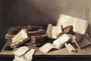 Still-Life of Books 1628 - Jan Davidsz. De Heem